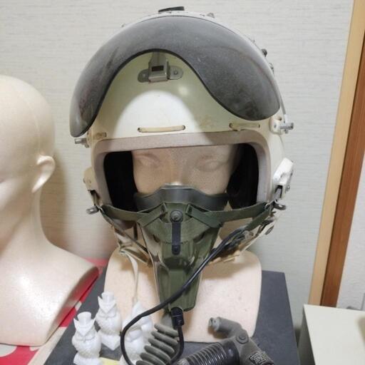 ジェット・パイロットヘルメットHGU-3P\u0026MBU-5Pセット