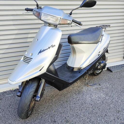 2598.ハイパワー前期　アドレスv100 バッテリー新品　ライトLED　千葉県柏市　即日配送、自走引き取りも可能