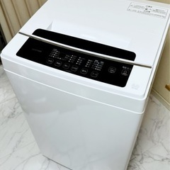 (送料無料) 2022年 極美品 6kg 洗濯機 1年使用 つけ...