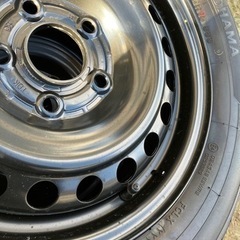 ほぼ新品！GB5フリード新車外しタイヤ、ホイール4本