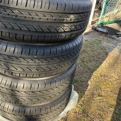 ほぼ新品！GB5フリード新車外しタイヤ、ホイール4本