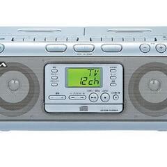 ソニー　アイワ　CDラジオ
カセットレコーダー