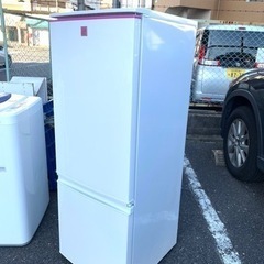 シャープ 2ドア冷凍冷蔵庫 SJ-17E1-KP 北九州市内配送無料 保証1ヵ月