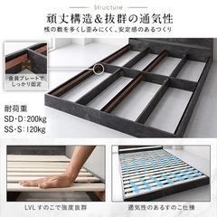 セミシングルベッドフレーム/Rasik