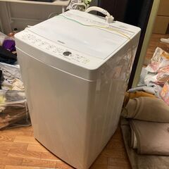 洗濯機2019ハイアール室内利用美品 白