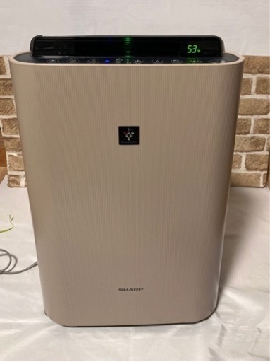 お値下げ　家電 季節、空調家電 空気清浄機　花粉　カビ　吸塵　新品フィルター交換済（ブルー）
