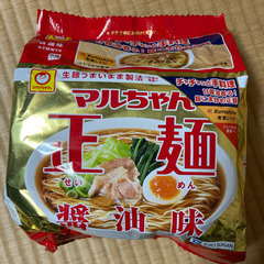 ラーメン　マルちゃん正麺　醤油味　5食入