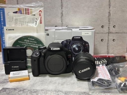 超美品！Canon kiss x5 すぐに使える手ぶれ補正レンズ付き　家電 カメラ デジタル一眼