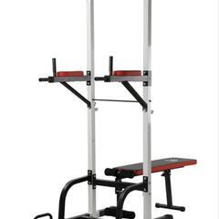 Strongr　70kg　ラバー付き　バーベルセット　ほぼ未使用　ベンチプレス　ぶら下がり健康器　懸垂マシーン　ほぼ未使用　バーベルとマシーンのセットで売ります