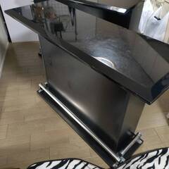 大阪 美品! 直接取引限定! L字バーカウンター2つ ＆ チェア4脚セット  