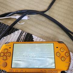 psp3000 イエロー本体と充電器 箱無し