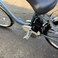 368  ヤマハ電動アシスト自転車pas26インチブルーボディー