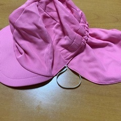 園帽子　ピンク　帽子