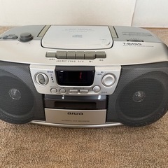 AIWA 家電 オーディオ CDラジカセ