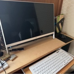 値下げ済み テレビ機能付きPC プリンターセット 動作確認済み