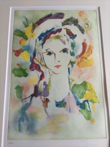 絵画 トレッカー二 (リトグラフ)