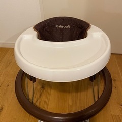 確定中【お届け応相談】歩行器baby craft ブラウン