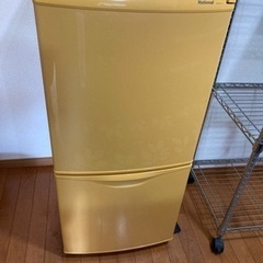 【緊急処分】ナショナル冷蔵庫 122L