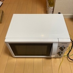 アイリスオーヤマ 電子レンジ 17L ターンテーブル ホワイト ...