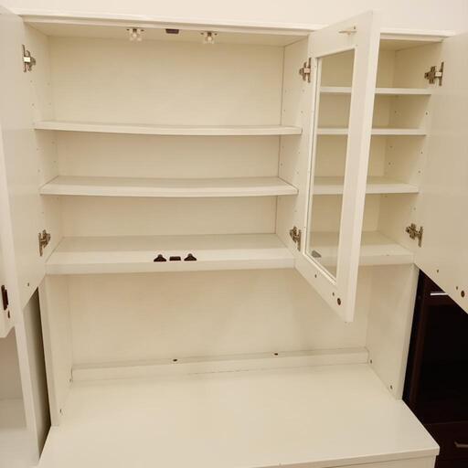 ☆ジモティ割あり☆ NITORI レンジボード ホワイト H201.5×D42.5×W80