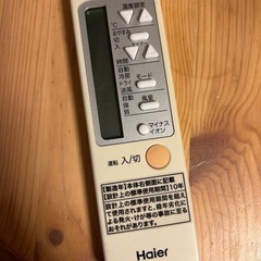 【値下げ中】窓用ルームエアコン　ハイアール