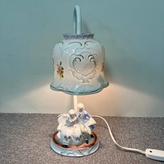 山国陶器人形テーブルランプ