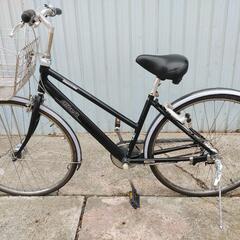 札幌市内、江別、北広島配達無料！防犯登録料込み。中古ブリジストン27インチ　アルベルト　ブラック！