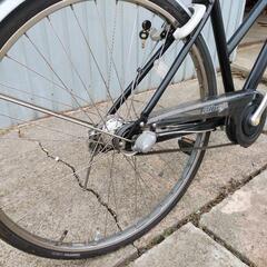 札幌市内、江別、北広島配達無料！防犯登録料込み。中古ブリジストン27インチ　アルベルト　ブラック！