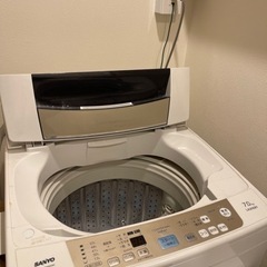 【1000円→500円に値下げ】洗濯機　SANYO  2010年...