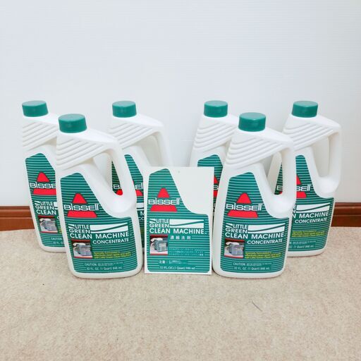 ビッセル カーペットクリーナー 濃縮洗剤 946ml 6本