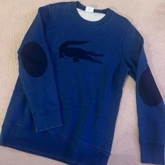 LACOSTE ラコステ ネイビー スウェット L相当 SIZE:3