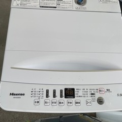 🌟2021年製🌟5.5kg 洗濯機 Hisense
