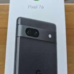 Google Pixel7a 128GB Charcoal 未使用