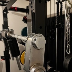 gymway アジャスタブルセーフティスクワットバー