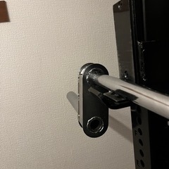 gymway アジャスタブルセーフティスクワットバー