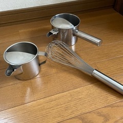 粉つぎ　泡立て器3点