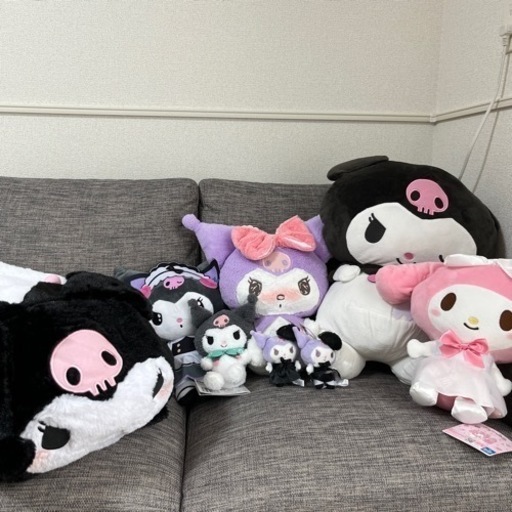 値下げしました！⭕️バラ売り可◎マイメロ＆クロミぬいぐるみ