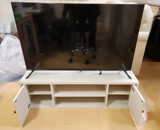 43型テレビ(テレビ台付)