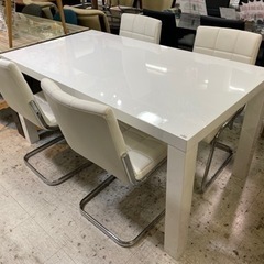 3/2まで商談中購入未定TOKYOインテリアの高級ダイニングテーブルセット