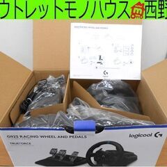 開封未使用品 ロジクール レーシングホイール & ペダル G92...