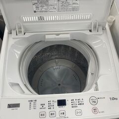 リサイクルショップどりーむ鹿大前店　No8271 洗濯機　７ｋｇ　2023年製　超高年式♪　ヤマダ電機　コンパクトな見た目で洗濯容量大き目♪　