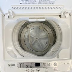 24C192_ジB YAMADA SELECT ヤマダセレクト 6.0kg全自動洗濯機 YWM-T60G1 2019年 ステンレス槽 一人暮らし 中古【来店引取歓迎】
