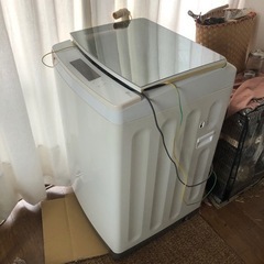 お話中】Haier 洗濯機 8.5kg 洗剤自動投入 2020年製