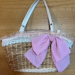 浴衣に✨カゴ🧺バッグ