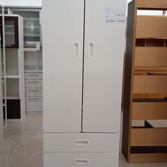 ★ジモティ割あり★ IKEA ワードローブ 白 H193.5×D...