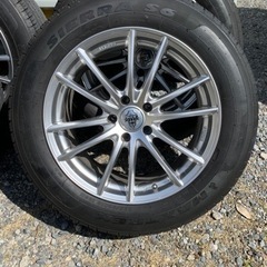 お値下げ致しました！　　235/60R18  アルミホイルタイヤ4本セット