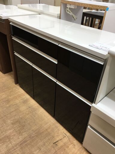 ★ジモティ割あり★ ニトリ　リガーレ キッチンカウンター  W120×D48×H86 クリーニング済み SJ5345
