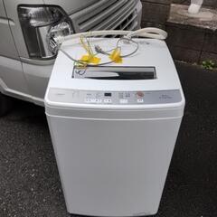 配送可能　洗濯機 2022年製　美品　AQA-S6M （3.22）