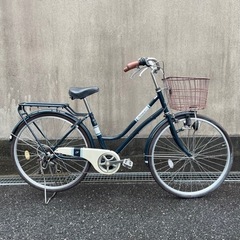 【お譲り先決定】🌸新生活セール🌸26インチ6段変速整備済み自転車