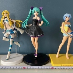 エバンゲリオン&ボーカロイドのフィギア